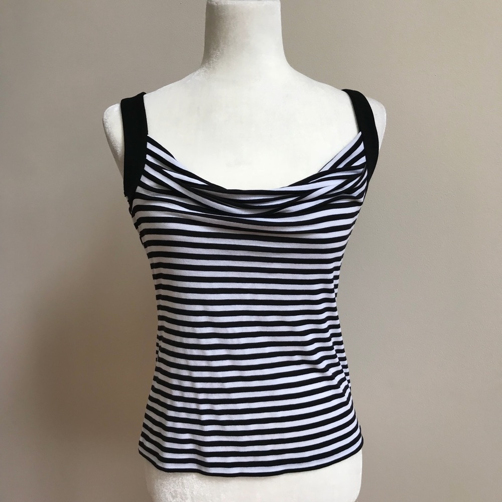 White House Black Market Striped Top
